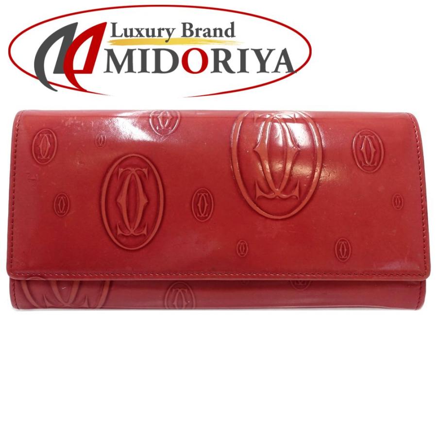 Cartier（カルティエ） 【中古】カルティエ 長財布 L3001252 ハッピー 