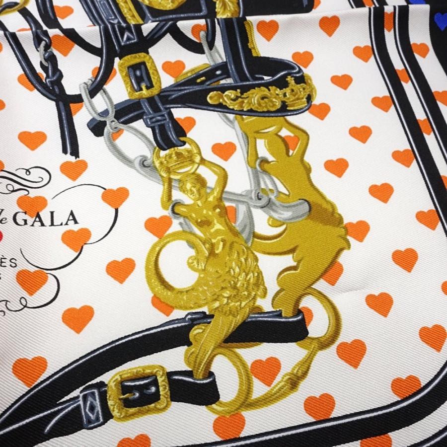 HERMES（エルメス） スカーフ カレ40 BRIDES de GALA シルク マルチ