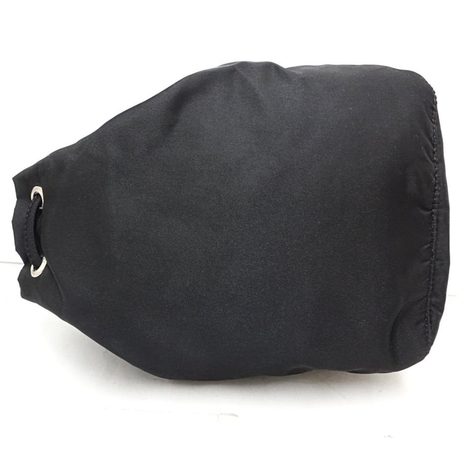 PRADA（プラダ） 巾着ポーチ トライアングルロゴ MV369 ポシェット