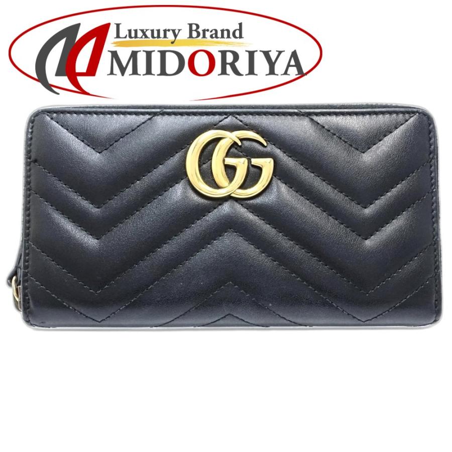 GUCCI 【中古】GUCCI グッチ 長財布 443123 ラウンドジップウォレット