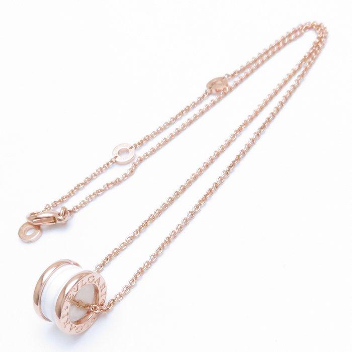 BVLGARI（ブルガリ） ビーゼロワン ネックレス ホワイトセラミック