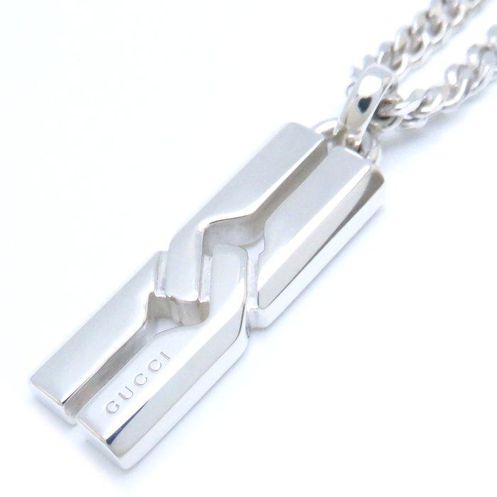 【美品】【鏡面仕上】GUCCI ネックレス ノット　インフィニティ　GG GUCCI - 【美品】【鏡面仕上】GUCCI ネックレス ノット インフィニティ