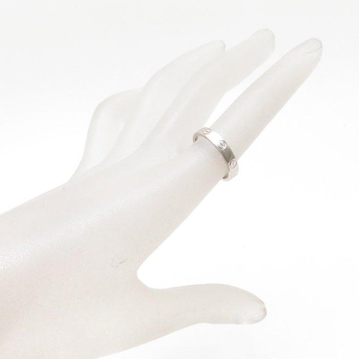 Cartier カルティエ ミニラブ リング K18WG B4085100 #52 12号