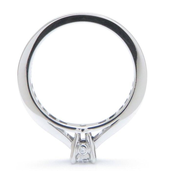 ブシュロン　ビーラブド ソリテール リング パヴェ　5号 beloved ビーラブド ソリテール リング パヴェ トップの石の大きさが