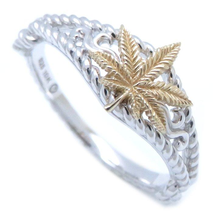 AVALANCHE GOLD & JEWELRY アヴァランチ リング リーフモチーフ AVALANCHE GOLD & JEWELRY アヴァランチ リング リーフモチーフ