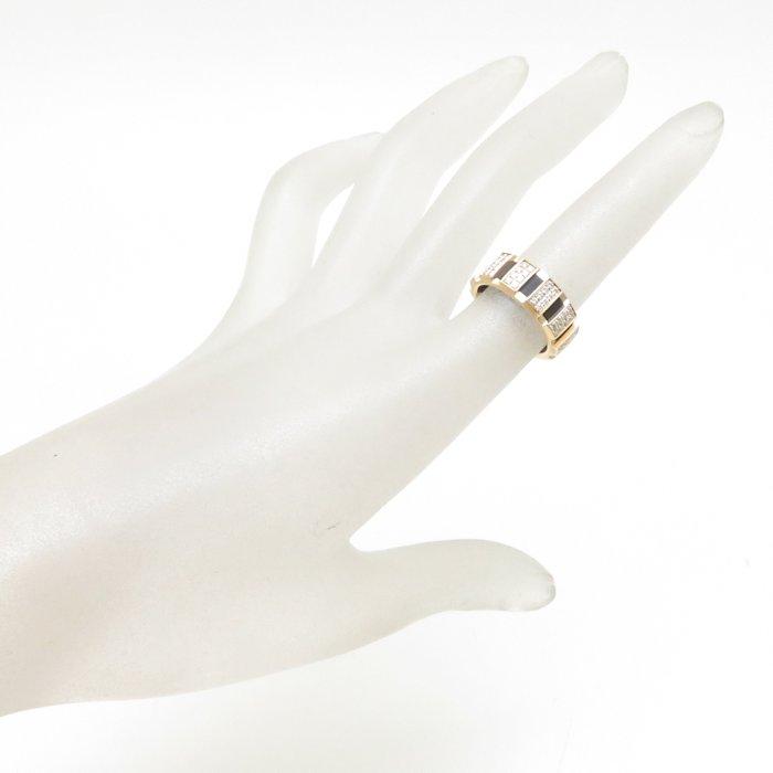 CHAUMET（ショーメ） クラスワン リング SM ダイヤモンド K18YGxラバー