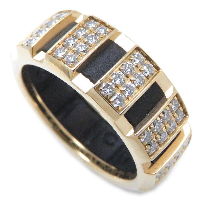 CHAUMET（ショーメ） クラスワン リング SM ダイヤモンド K18YGxラバー