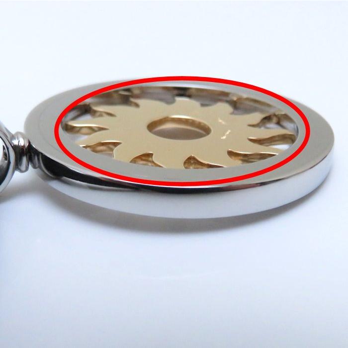 BVLGARI（ブルガリ） トンドサン ネックレス ダイヤモンド SSxK18YG