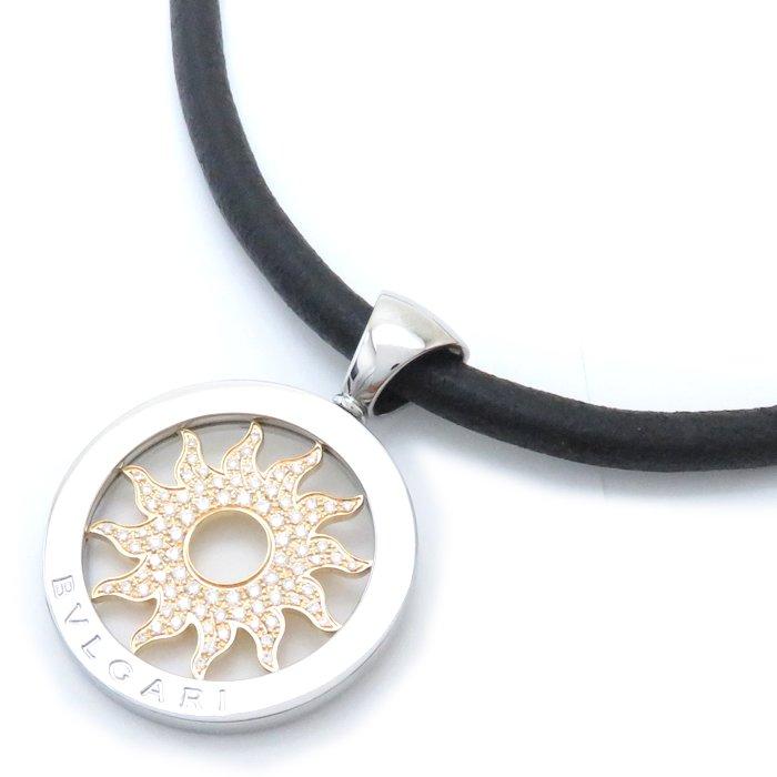 まずめ　ブルガリ トンドサン　WGのみ BVLGARI ブルガリ トンドサン ネックレス ダイヤモンド SSxK18YG