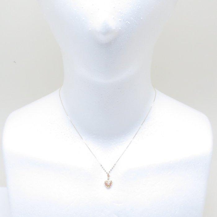VENDOME AOYAMA（ヴァンドーム青山） ハートネックレス K10YG カラー