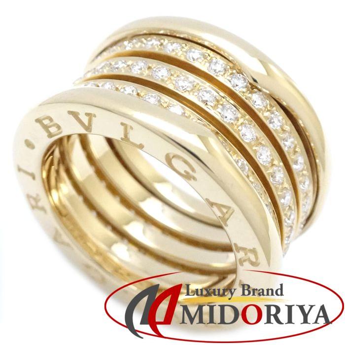 BVLGARI ブルガリ ビーゼロワン リング フルダイヤモンド K18YG 4  