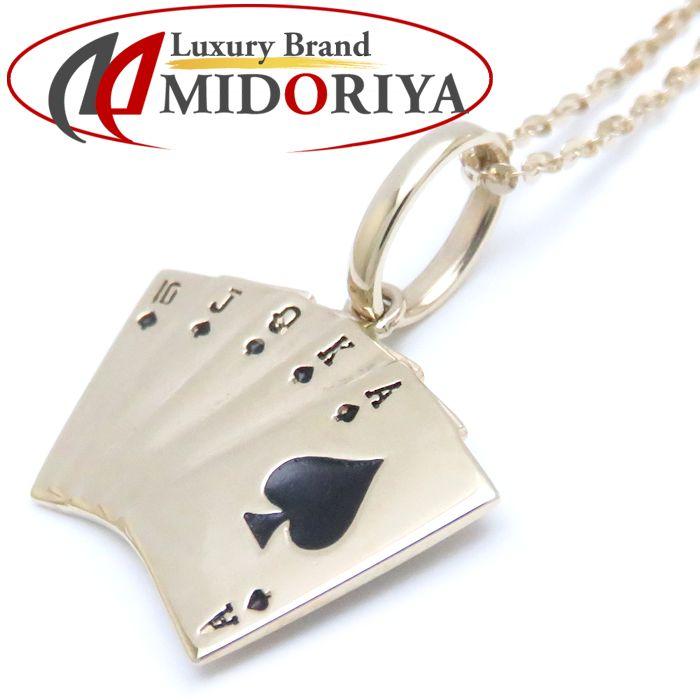 AVALANCHE アヴァラ ンチ ネックレス K10YG トランプ 3-10464-01