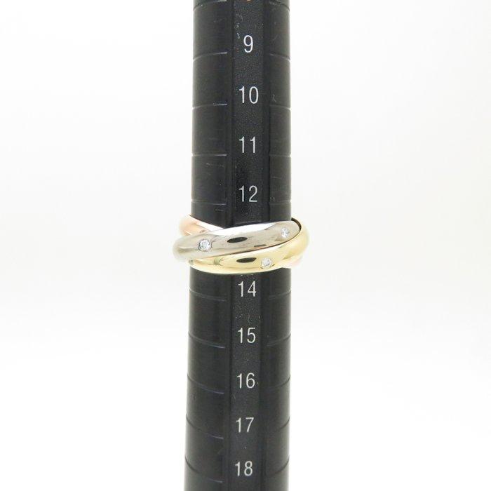 Cartier（カルティエ） トリニティ リング ダイヤモンド K18スリー