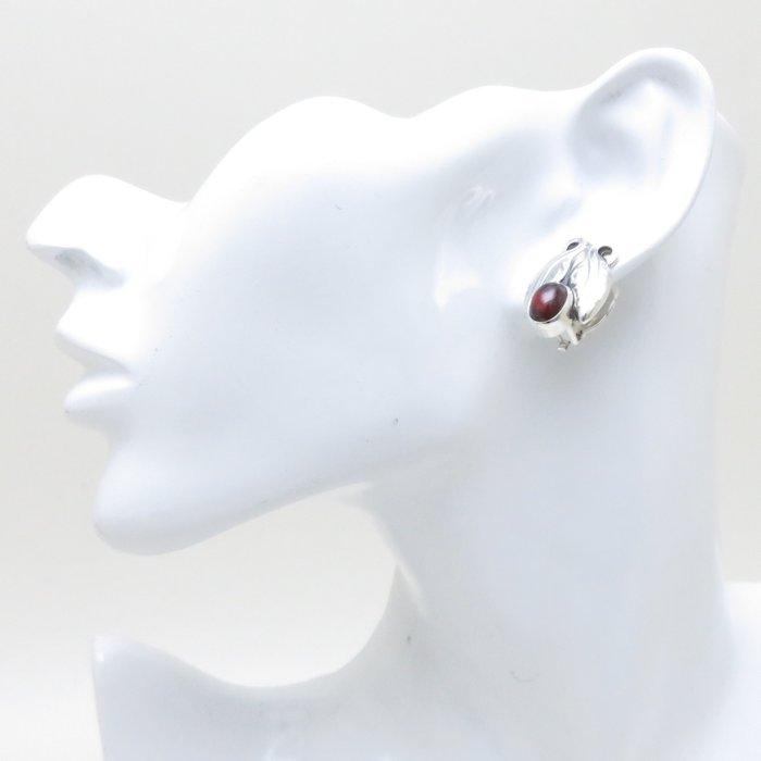Georg Jensen ジョージジェンセン ガーネット 108 イヤリング