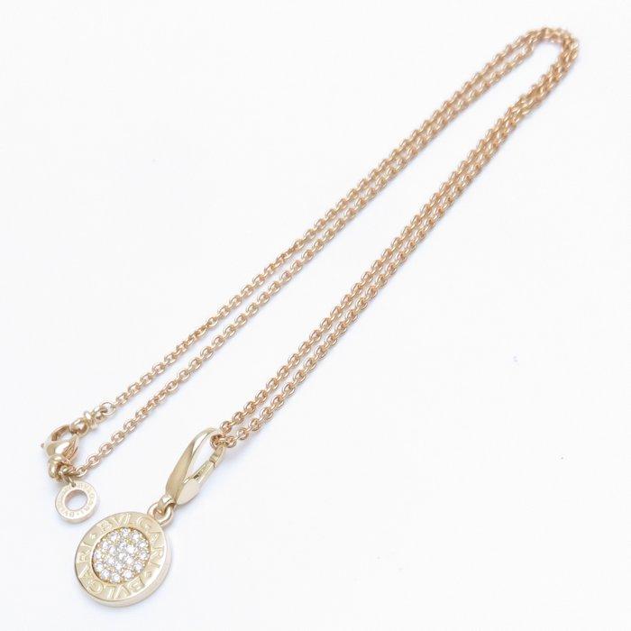 BVLGARI ブルガリ ブルガリブルガリ チャーム ネックレス パヴェ BVLGARI ブルガリ ブルガリブルガリ チャーム ネックレス パヴェ