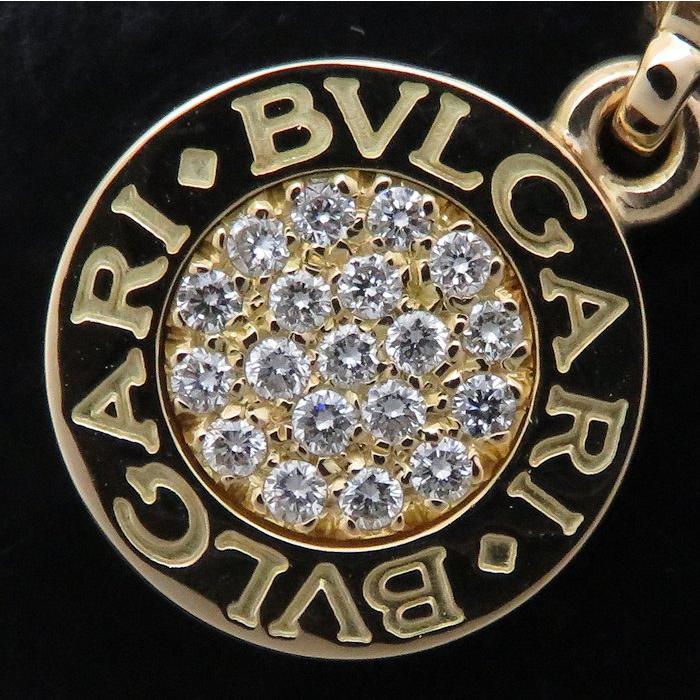 BVLGARI ブルガリ ブルガリブルガリ チャーム ネックレス パヴェ BVLGARI ブルガリ ブルガリブルガリ チャーム ネックレス パヴェ