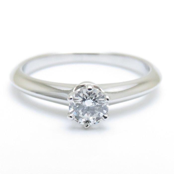 ティファニー TIFFANY&Co. ソリテール リング 指輪 ダイヤモンド0.21ct 