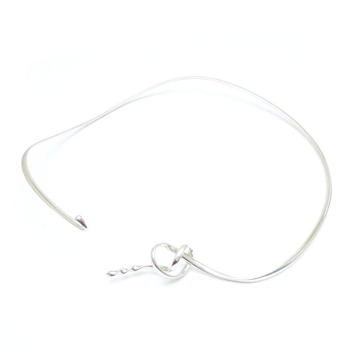 ジョージジェンセン Georg Jensen フォーゲットミーノット チョーカー 