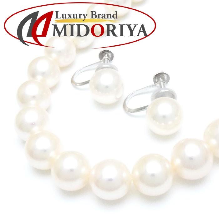 田崎真珠 TASAKI パール ネックレス & イヤリング 2点セット 真珠8  