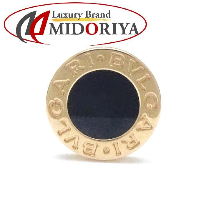 BVLGARI ブルガリ ブルガリブルガリ シングル ピアス オニキス K18PG  