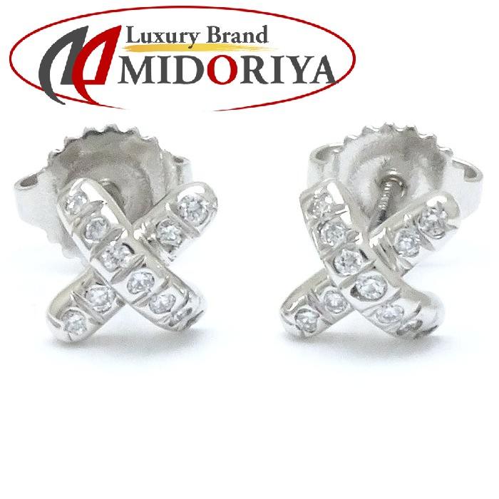 ティファニー TIFFANY&Co. シグネチャー ダイヤモンド ピアス Pt950  