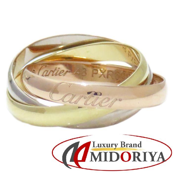 カルティエ CARTIER トリニティ リング 指輪 3連 #48 8号 B4086100