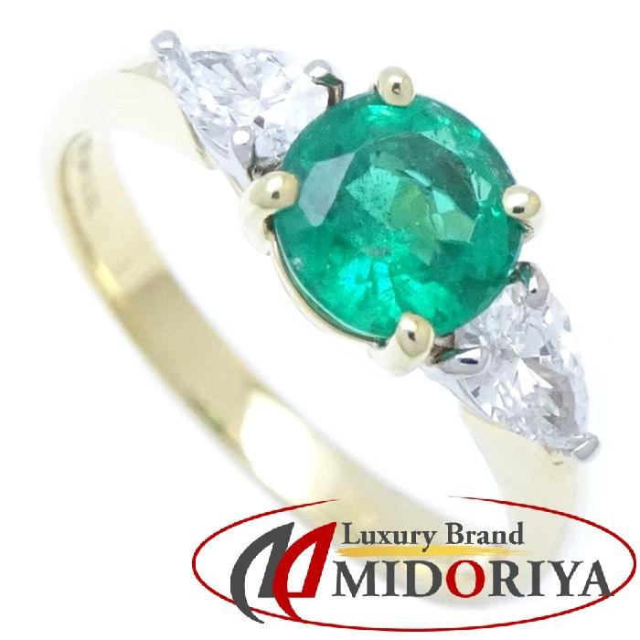 Pt900エメラルドリング0.29ct Pt900 0.29ct エメラルドリング指輪6号