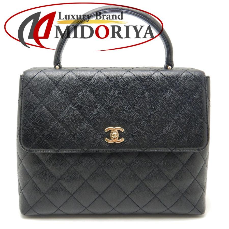 CHANEL シャネル ハンドバッグ A12397 マトラッセ キャビアスキン 