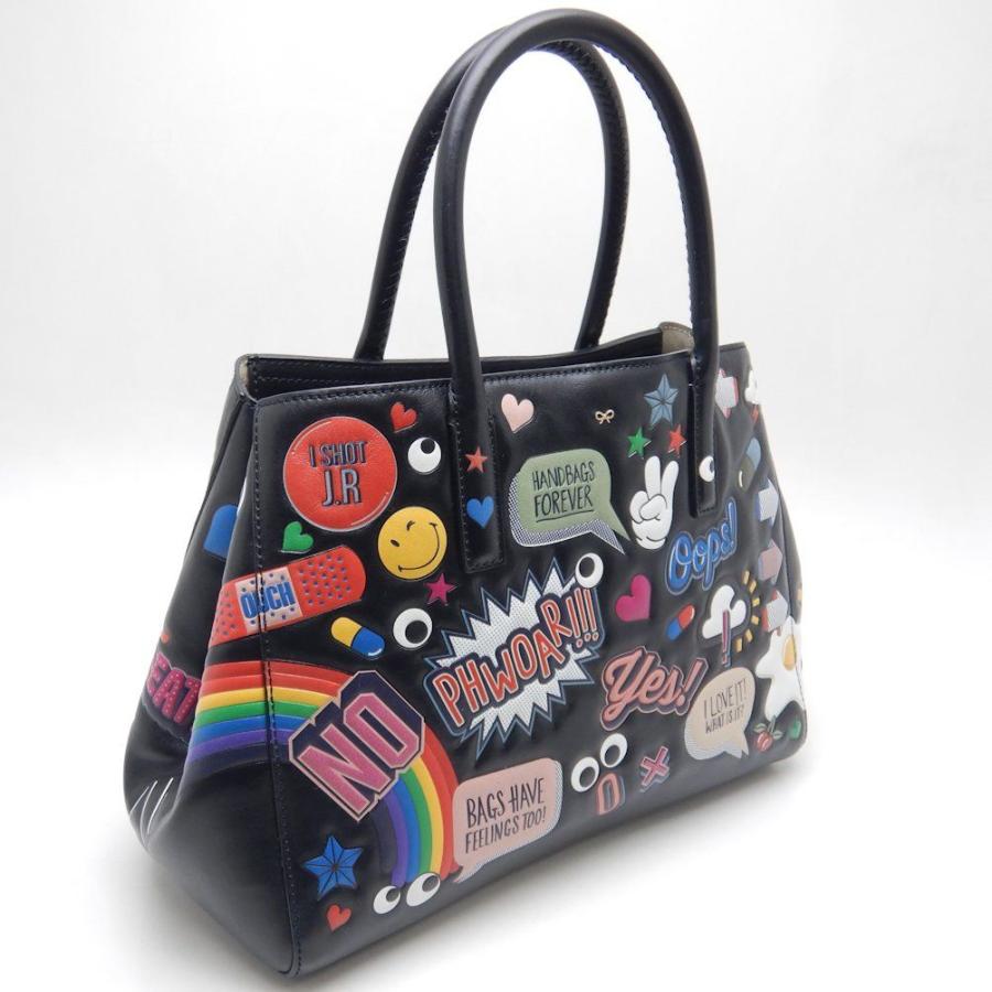 アニヤ・ハインドマーチ Anya Hindmarch ステッカーズ トートバッグ 