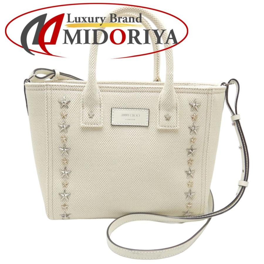 ジミーチュウ JIMMY CHOO Pegasi/S TOTE キャンバス トートバッグ 