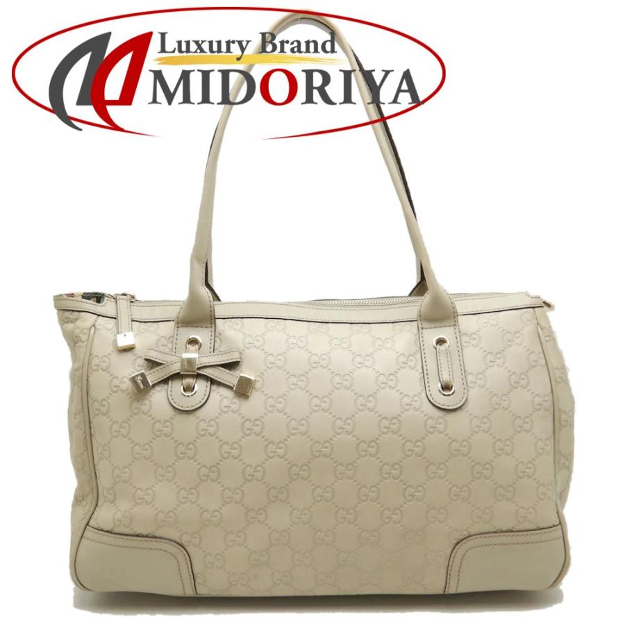 グッチ GUCCI プリンシー 177052 トートバッグ グッチシマ レザー 