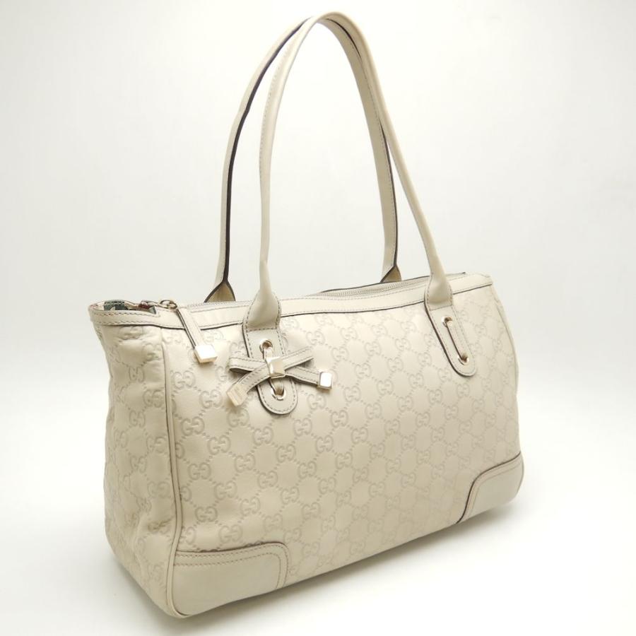 GUCCI グッチ プリンシー 177052 トートバッグ グッチシマ レザー 
