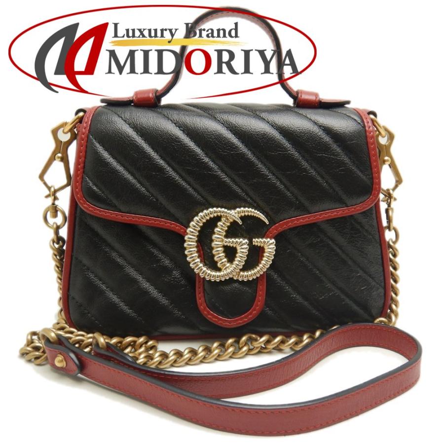 GUCCI グッチ ミニトップハンドルバッグ 583571 ハンドバッグ GG 