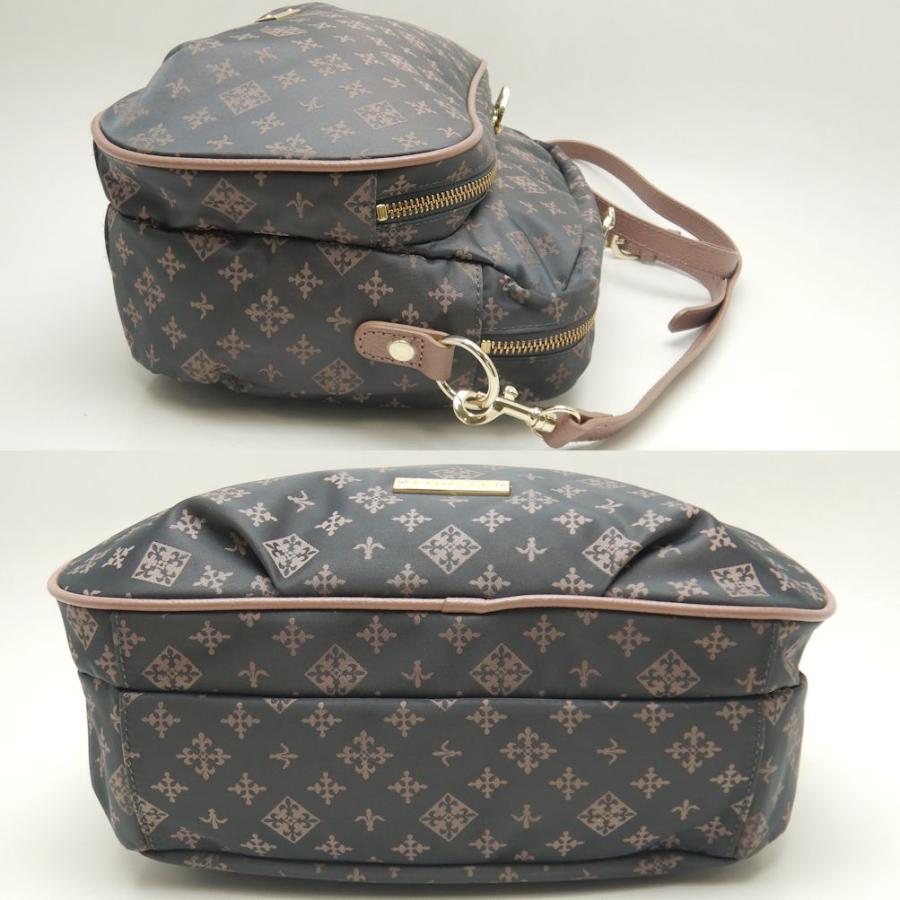 russet ラシット ナイロン ショルダーバッグ グレー ピンクベージュ 