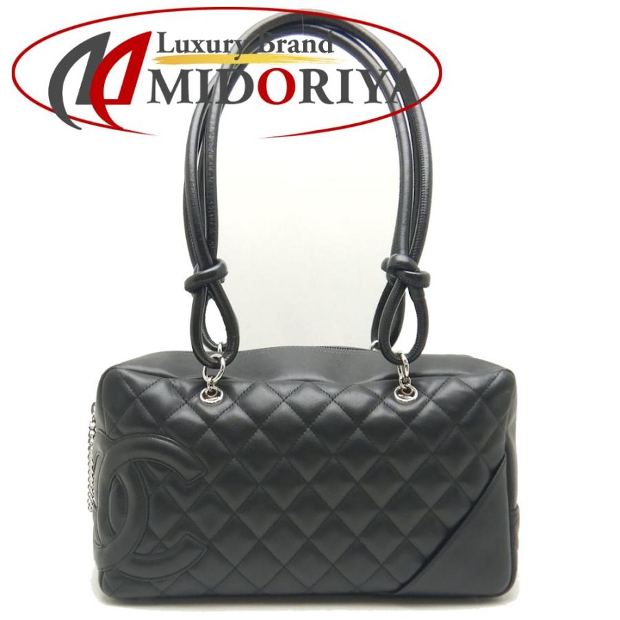 CHANEL シャネル ボーリングバッグ A25171 ショルダーバッグ カンボン 
