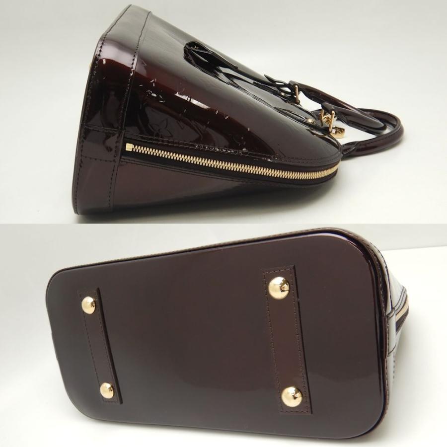 ルイヴィトン ヴェルニ アルマMM アマラント LOUIS VUITTON（ルイ・ヴィトン） ヴェルニ アルマPM M91611