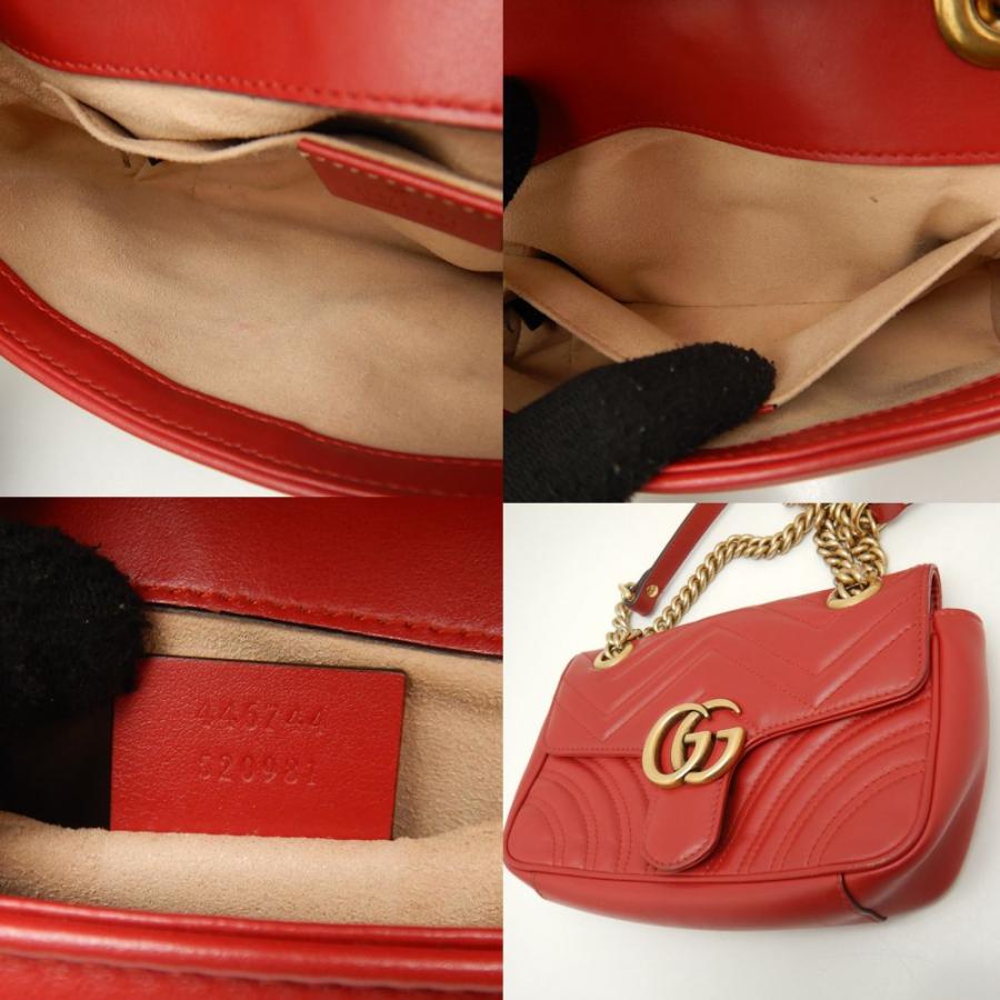 GUCCI（グッチ） キルティングミニバッグ 446744 ショルダーバッグ GG 