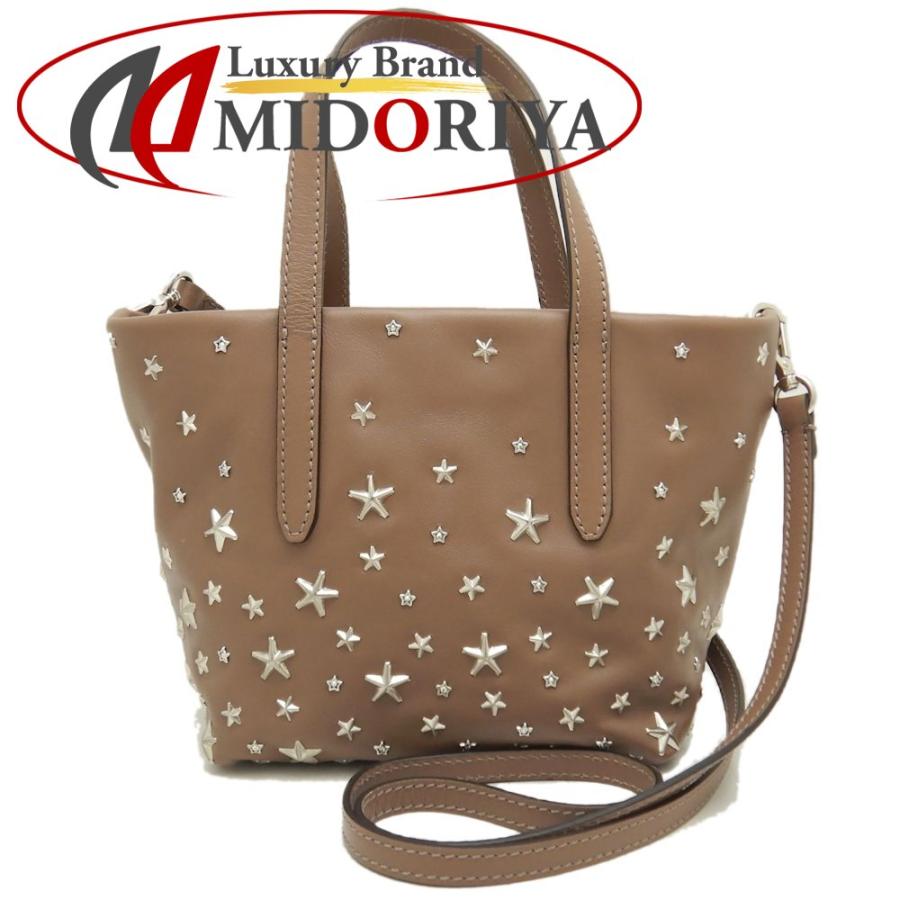 JIMMY CHOO（ジミーチュウ） ミニ サラ ハンドバッグ 2WAY スター 