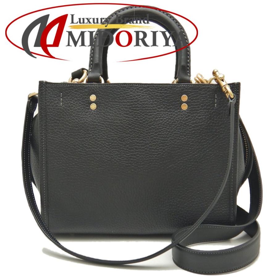COACH コーチ ローグ25 C3877 ハンドバッグ ペブルレザー 3WAY  