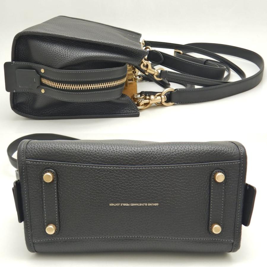 COACH コーチ ローグ25 C3877 ハンドバッグ ペブルレザー 3WAY  
