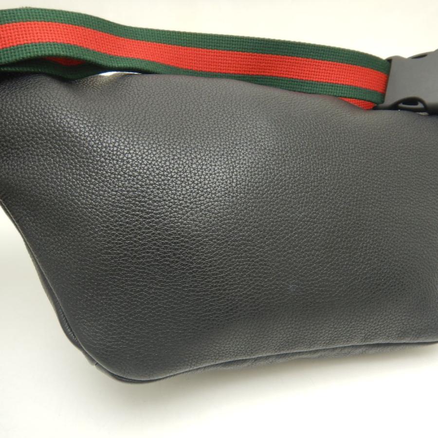 GUCCI グッチ プリントロゴベルトバッグ 530412 ボディバッグ シェリー 