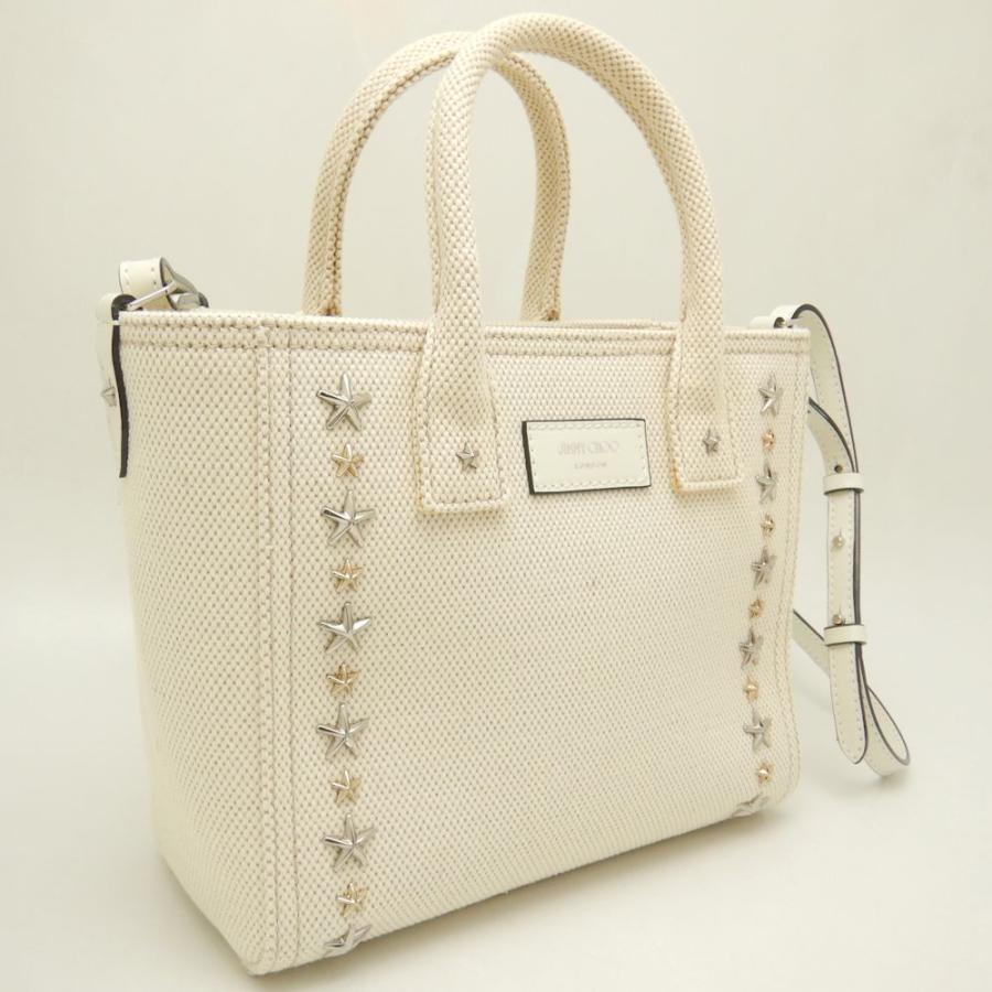 JIMMY CHOO ジミーチュウ ペガシS CXH211 トートバッグ スター