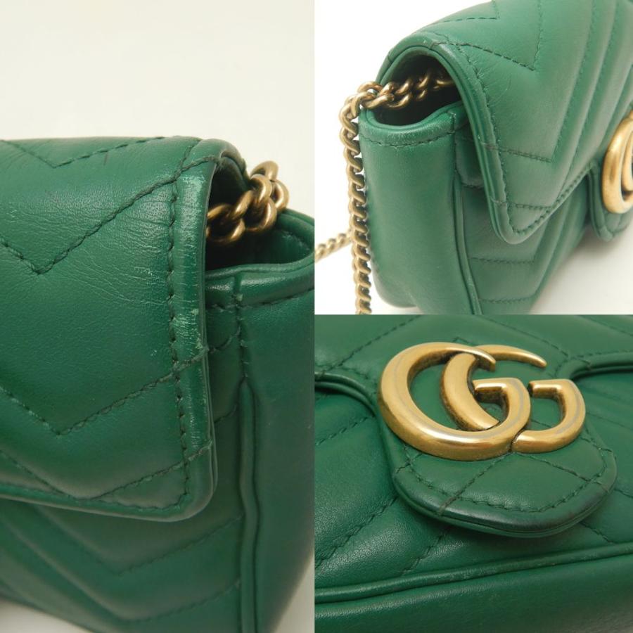 【GUCCI正規品 箱リボン付き】キルティングショルダーバッグ GUCCI（グッチ） キルティングスーパーミニバッグ 476433 ショルダー