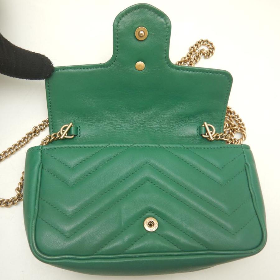 【GUCCI正規品 箱リボン付き】キルティングショルダーバッグ GUCCI（グッチ） キルティングスーパーミニバッグ 476433 ショルダー