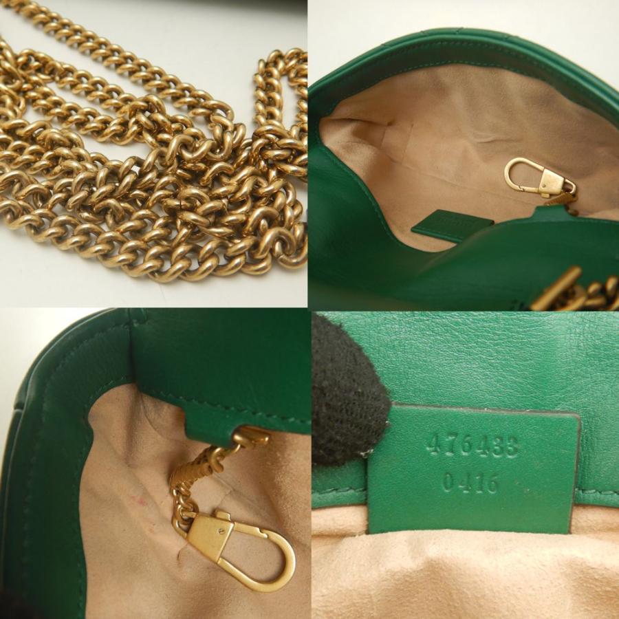 【GUCCI正規品 箱リボン付き】キルティングショルダーバッグ GUCCI（グッチ） キルティングスーパーミニバッグ 476433 ショルダー