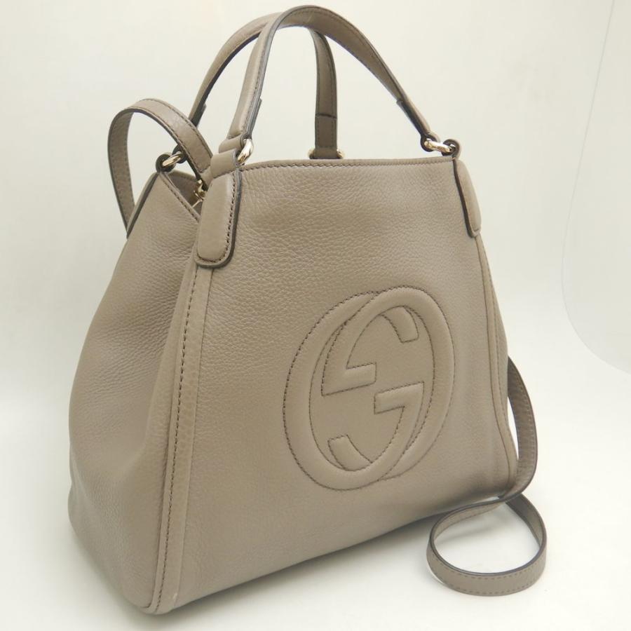 GUCCI（グッチ） ソーホー 336751 ハンドバッグ 2WAY レザー 