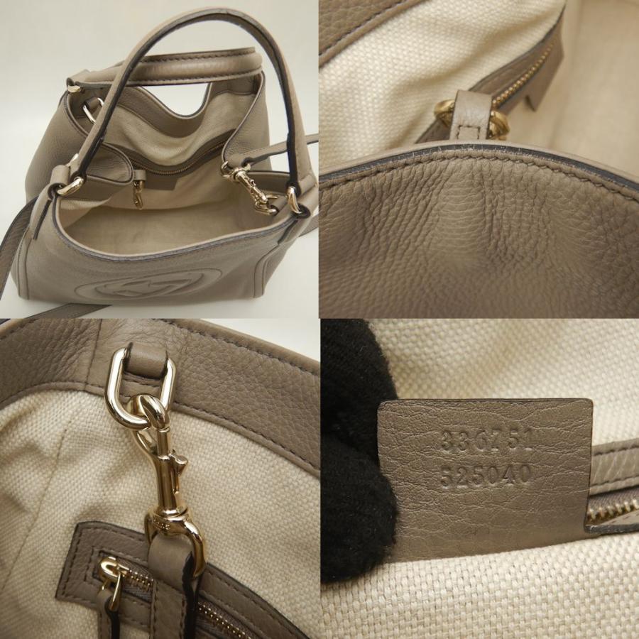 GUCCI グッチ ソーホー 336751 ハンドバッグ 2WAY レザー