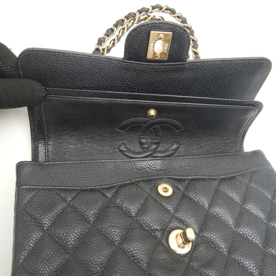 【CHANEL シャネル】ホルダー Classic zipped card holder - Grained shiny calfskin & gold