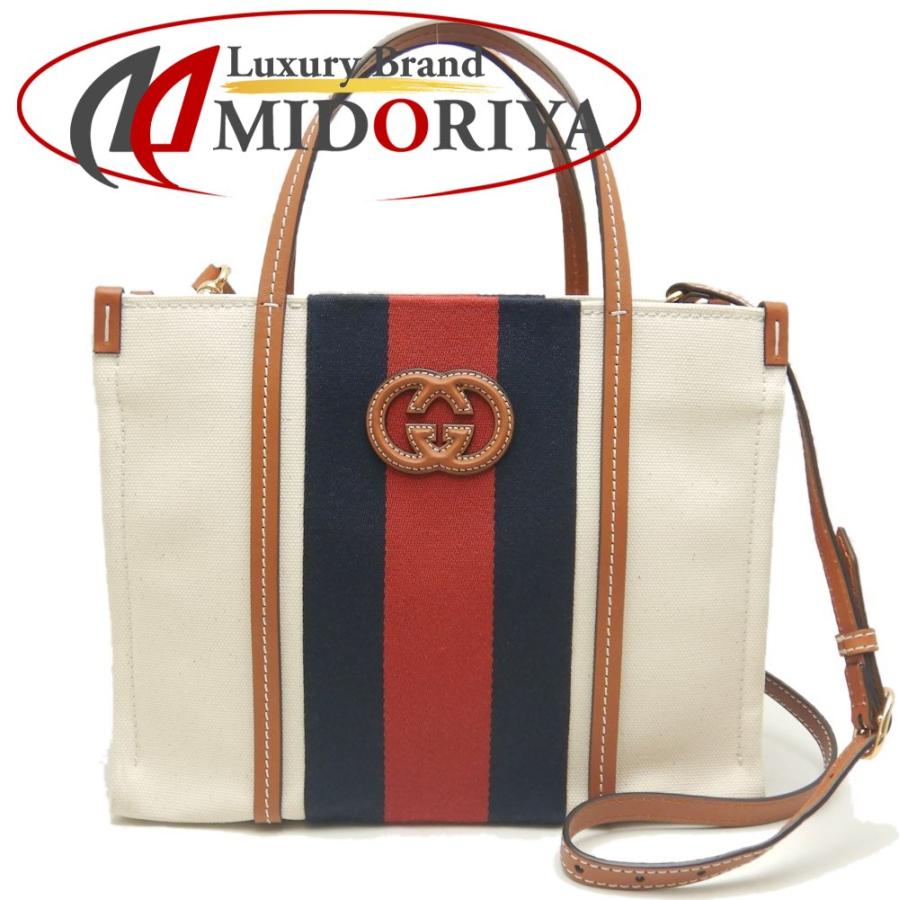 GUCCI グッチ スモール 727728 トートバッグ インターロッキングG 2WAY  