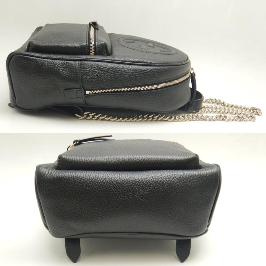 GUCCI グッチ 536192 リュック・バックパック ソーホー インターロッキングG レザー ブラック アウトレット/252288【中古】_3